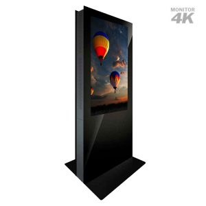Totem Multimediale Digital Signage con monitor 55″ Full HD 4K