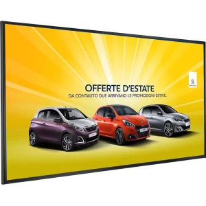 Sistema Digital Signage con monitor 65″