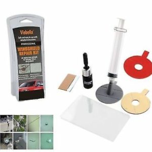 KIT RIPARAZIONE PARABREZZA AUTO VISBELLA FINESTRINI SCHEGGE VETRI RIPARA OFFERTA